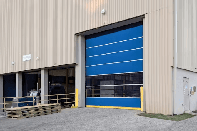 Puerta industrial de alto desempeño